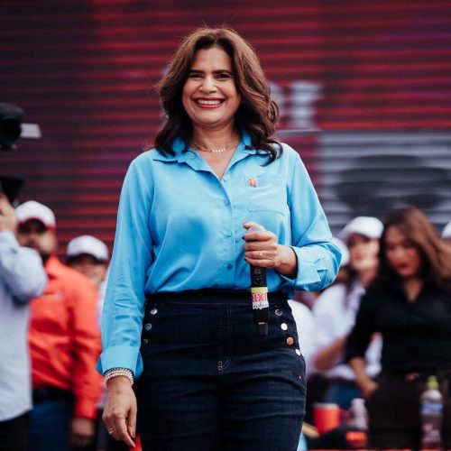 Rixi Moncada sufre baja en popularidad a menos de tres meses de las elecciones en Honduras