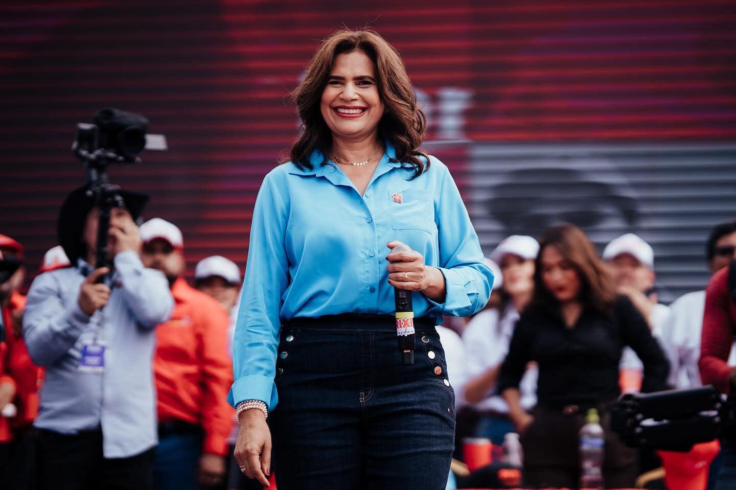 Rixi Moncada sufre baja en popularidad a menos de tres meses de las elecciones en Honduras