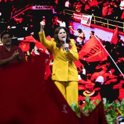 Rixi Moncada en picada: ¿Fraude de LIBRE en las encuestas?