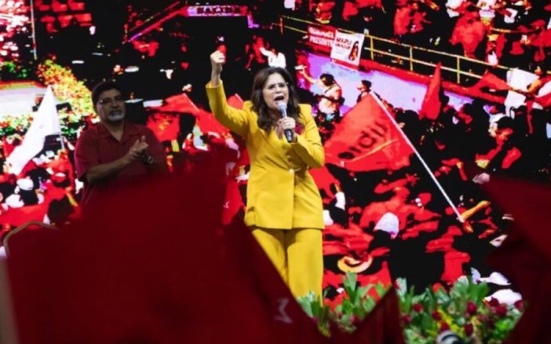 Rixi Moncada en picada: ¿Fraude de LIBRE en las encuestas?